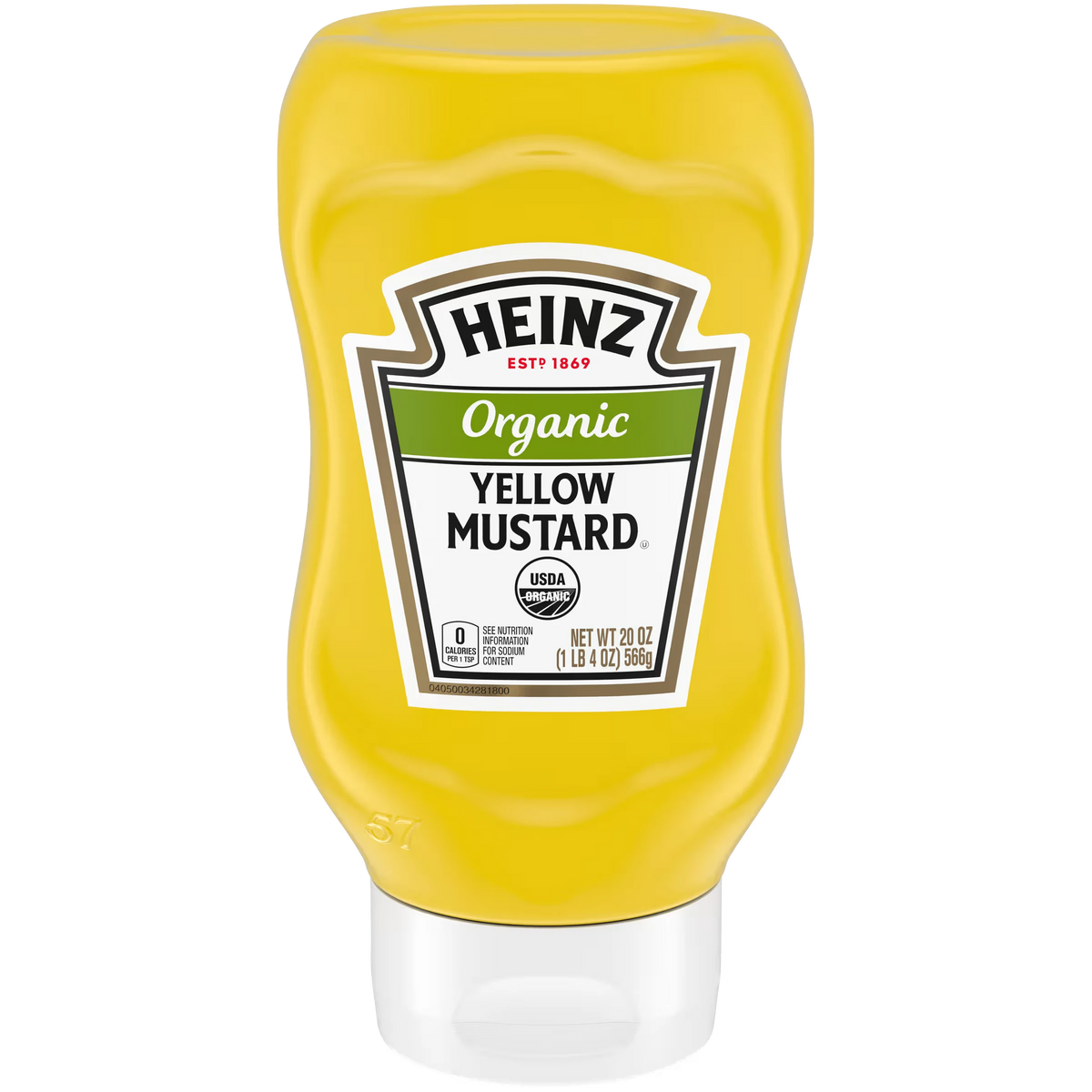 Organic Yellow Mustard - US 6106