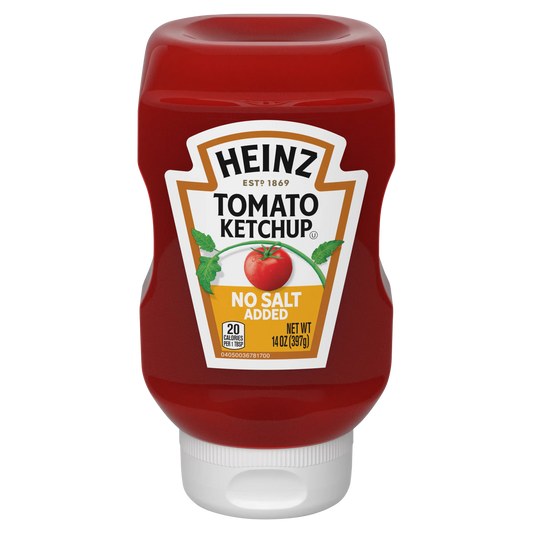 Tomato Ketchup with No Salt Added - US 7401