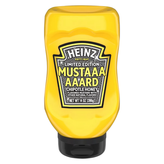 Mustaaaaaard Chipotle Honey Flavored Mustard with Other Natural Flavors - US 8121